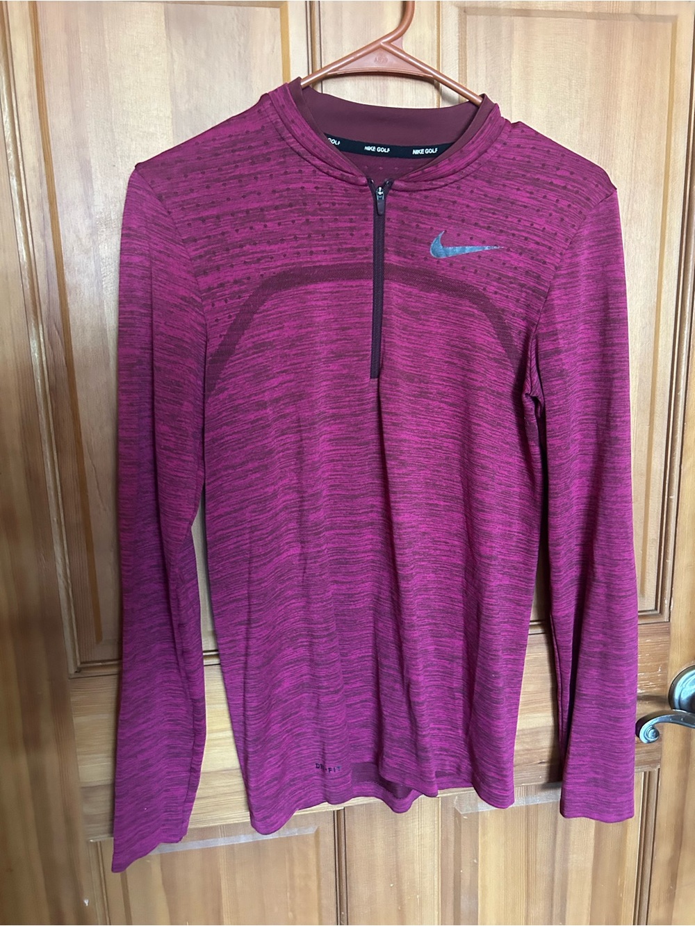 Nike Golf Women's Half-Zip Pullover - Berry Pink - Size XS
